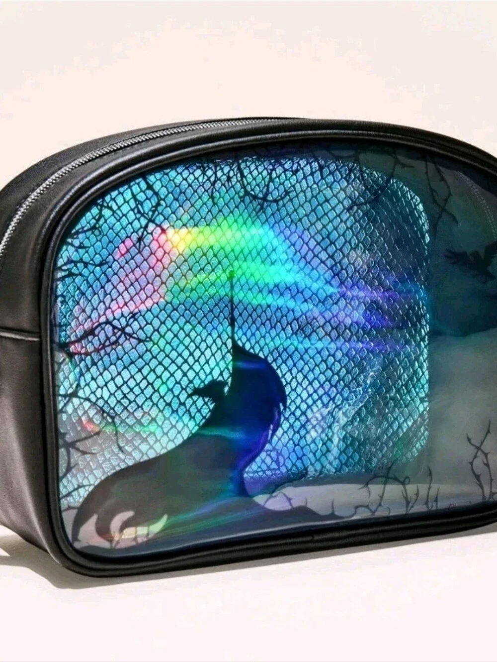 Disney Maleficent Holographic Cosmetic Bag & Bundle
